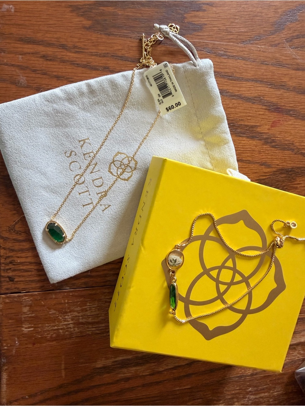 May Birthstone gold jewelry